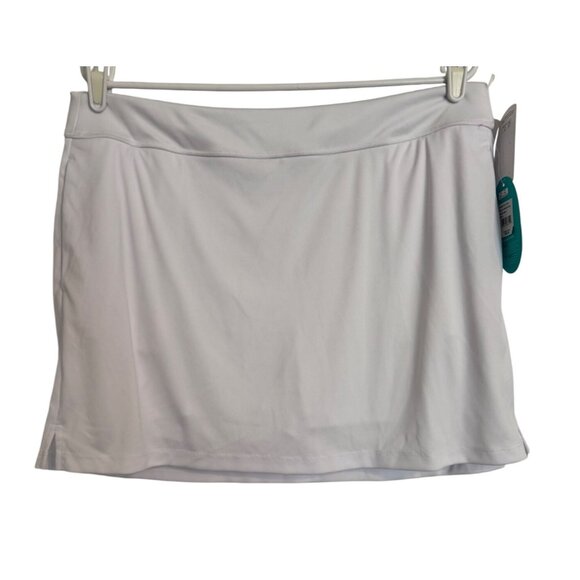 Greg Norman Pants - Greg Norman Golf Play Dry Skort Size Large White NWT $69 Pockets Stretchy